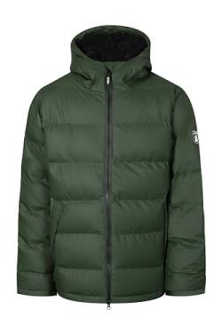 derbe Herren Winterjacke Interholm Cozy Kombu Green Black dunkelgrün schwarz - XXL von derbe