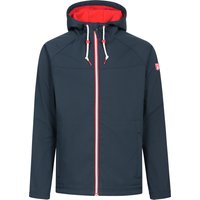 derbe Softshelljacke "Isleby", atmungsaktiv, winddicht, für Herren, blau, XL von derbe