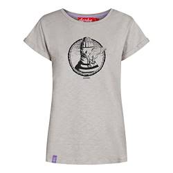 derbe T-Shirt Matrosenmöwe Women, M, Grey von derbe