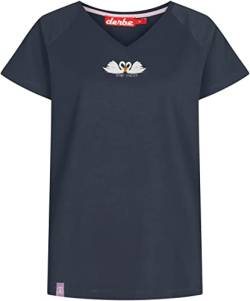 derbe T-Shirt Schwanenliebe Women, M, Navy von derbe