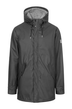 derbe Trekholm Herren Regenjacke Schwarz Gefüttert Phantom M von derbe