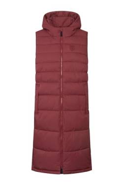 derbe Vestholm Damen Winterjacke Red Gefüttert Tibetan Red 34 von derbe