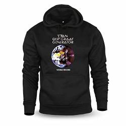 Tee Van Der Graaf Generator World Record Herren Hoodie Hooded Sweatshirt Black L von diari