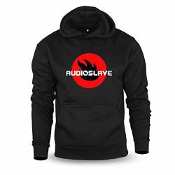 diari Audioslave Rock Band Logo Fashion Men S Round Neck Hoodie Hooded Sweatshirt Black M von diari