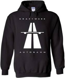 diari Autobahn Kraftwerk Men Top Hoodie Sweatshirt Black von diari