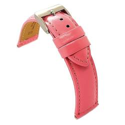 Lederarmband kompatibel mit Huawei Watch4 Watch4pro. Modell 363/22mm Hell-Pink 22mm von diloy