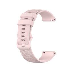 Silikonarmband kompatibel mit Huawei Watch3 Watch3pro Schnellverschluss. 22mm BR42 Hell-Pink 22mm von diloy