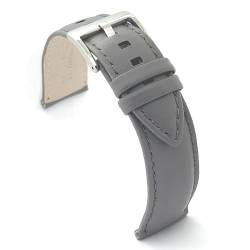 diloy Uhrenarmband kompatible mit Samsung Galaxy Watch 46mm - Watch 3 45mm. Modell 330/22mm Grau 22mm von diloy