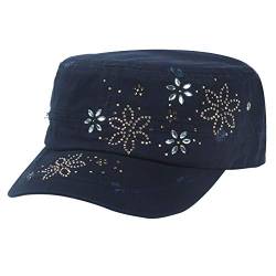 dimo accessoires Cap - Damen Army Cap Vintage (297) (Navy) von dimo accessoires