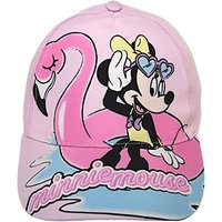 Disney Minnie Mouse Baseball Cap Minnie Maus & Flamingo Mädchen Sommerkappe Größe 52-54 cm von disney minnie mouse