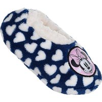 Disney Minnie Mouse Mädchen Hausschuhe Puschen warm + weich Gr.25/26 27/28 29/30 31/32 Plüsch Hausschuhe von disney minnie mouse