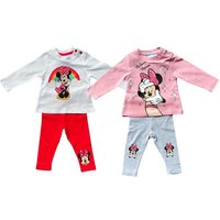 Disney Minnie Mouse T-Shirt & Bermudas 2x2 Baby Set T-Shirt + Hose Minnie Mouse 4 Teile 62 68 80 86 92 von disney minnie mouse