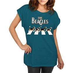 Frauen und Damen T-Shirt Beagle Beagles Größe XS - 5XL von dog like a boss