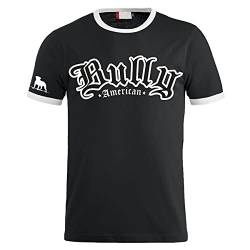 Männer und Herren T-Shirt American Bully Logo Größe S - 5XL von dog like a boss