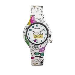 Doodle Watch Kinderuhr Queen Quarz mit Silikonband DO32007 von doodle