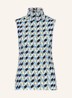 Dorothee Schumacher Top Mit Seide blau von dorothee schumacher