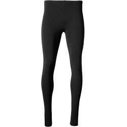 dressforfun 901004 Männer Leggins, Lange Herren Basic Hose, Baumwolle - Diverse Farben und Größen - (Schwarz | M | Nr. 304096) von dressforfun