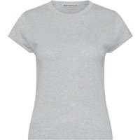 Drykorn T-Shirt Feinstrick-Shirt ERMALI aus Seide-Baumwoll-Mix von drykorn