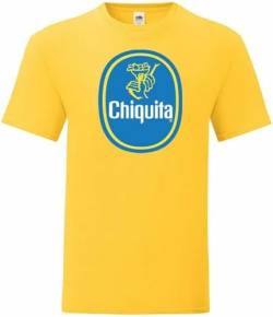 Chiquita Yellow Mens T Ahirt Men's Chiquita Banana Cool Tee, Chiquita T-Shirt L von ducie