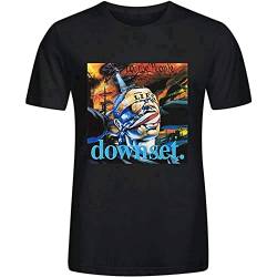 Downset Downset White Tee Shirts for Men Black M von ducie