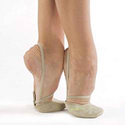 dvillena | Modell Ausbildung Serraje | Tänzer Schuhe Sport Ballett | Berühmte Marke der Rhythmischen Sportgymnastik Spitzenschuhe für Mädchen und Frauen | Toe Shoes die von den größten Gymnastinnen von dvillena