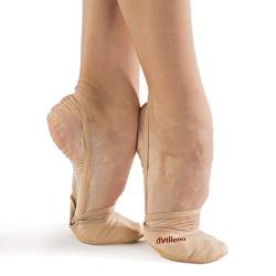 dvillena | Modell Wettbewerb Fantasia | Tänzer Schuhe Sport Ballett | Berühmte Marke der Rhythmischen Sportgymnastik Spitzenschuhe für Mädchen und Frauen | Toe Shoes die von den größten Gymnastinnen von dvillena