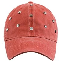 dy_mode Baseball Cap Damen Baseball Cap Herren Kappe Unisex Mütze mit Nieten Basecap Mit Luftlöcher, Glitzer/Nieten von dy_mode