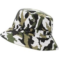 dy_mode Fischerhut Bucket Hat Herren Fischerhut Camouflage Anglerhut Mütze Tarnmuster Bucket Hat, Stoffhut von dy_mode