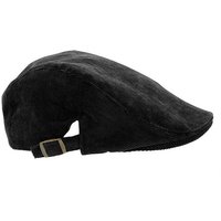 dy_mode Schiebermütze Flatcap Herren Kappe Damen Schiebermütze Schirmmütze Unisex Unifarben von dy_mode