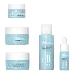e.l.f. Cosmetics Hydrated Ever after Skincare Mini Kit, Ulitmate Holy Hydration! Skin Regimen, Travel Size, 1 Count von e.l.f.