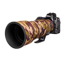 Lens Oak Objektivschutz für Nikon Z 400mm f/4.5 VR S Brown Camouflage von easyCover