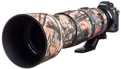 easyCover - Lens Oak - Objektivschutz - Schutz für Ihr Kameraobjektiv - Nikon 200-500mm f/5.6 VR - Wald Camouflage von easyCover