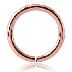 eeddoo Piercing-Ring O-Ring Rosegold Edelstahl Stärke: 0,8 mm 7 mm von eeddoo