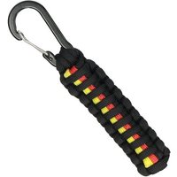 elasto Schlüsselanhänger Fanschlüsselanhänger "Survival" Deutschland-Farben von elasto