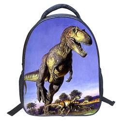 ele ELEOPTION Kindergartenrucksack Wasserdicht Rucksäcke 3D Dinosaurier Pattern Kinder Schultasche Kindergartentasche (Stil ZZ11) von ele ELEOPTION