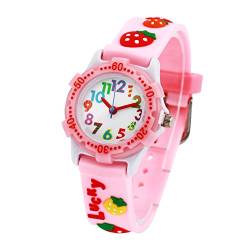 ele ELEOPTION Silikon Armband 3D Cartoon Digital Wasserdicht Kinderuhr von ele ELEOPTION