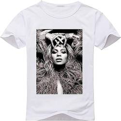 GLAISUNX Unisex Custom Beyonce Men's and Women's T-Shirt White T-Shirts & Hemden(X-Large) von elect