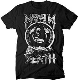 Napalm Death Live Corruption Mens Outdoor Graphic T-Shirt Black T-Shirts & Hemden(XX-Large) von elect