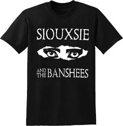 Siouxsie and The Banshees T-Shirt Music Retro Vintage Tees Clothing Mens Unisex Tee Black T-Shirts & Hemden(3X-Large) von elect