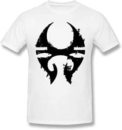 Soulfly Band Mens Basic Cotton Short Sleeve Graphic Novelty T-Shirt Fashion Tee Tops White T-Shirts & Hemden(3X-Large) von elect