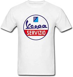 Vespa Servizio T Shirt Teenage Latest Unique Tee Shirts T-Shirts & Hemden(Medium) von elect