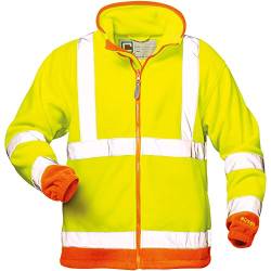 Warnschutz Fleece-Jacke Leo - Elysee® Gr. XXL, Farbe: Gelb von elysee