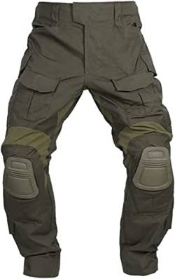 EMERSONGEAR Gen3 Paintball Hose mit Knieschützern Militär Kampfhose Army Airsoft Combat BDU Pants, Hose, Ranger Green, Mittel von emersongear