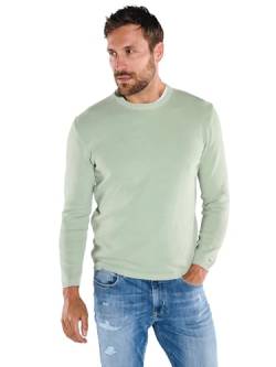 emilio adani Herren Herren Pullover Regular, 36272, 36272, Hellgrün in Größe S von emilio adani