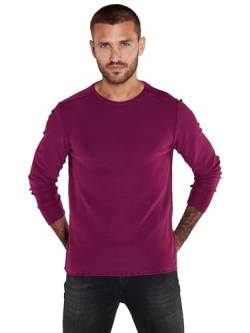 emilio adani Herren Herren Pullover Uni, 36074, 36074, Magenta in Größe M von emilio adani