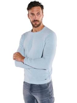 emilio adani Herren Herren Pullover Uni, 36275, 36275, Hellblau in Größe S von emilio adani