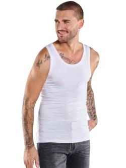 emilio adani Herren Herren Tank-Top Uni, 36913, 36913, Reinweiss in Größe XL von emilio adani