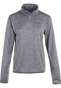 endurance Damen Langarmshirt VIRONIC W Waffle 1038 Mid Grey Melange 38 von endurance