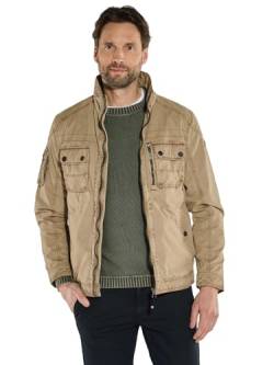 engbers Herren Herren Baumwoll-Jacke mit Brusttaschen, 36175, 36175, Hellbraun in Größe 54 von engbers