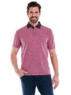 engbers Herren Herren Polo-Shirt gestreift, 34922, 34922, Pink in Größe L von engbers